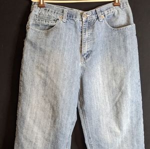 Raw Blue Designer Graphic Denim Jeans (preowned) Size 36x30